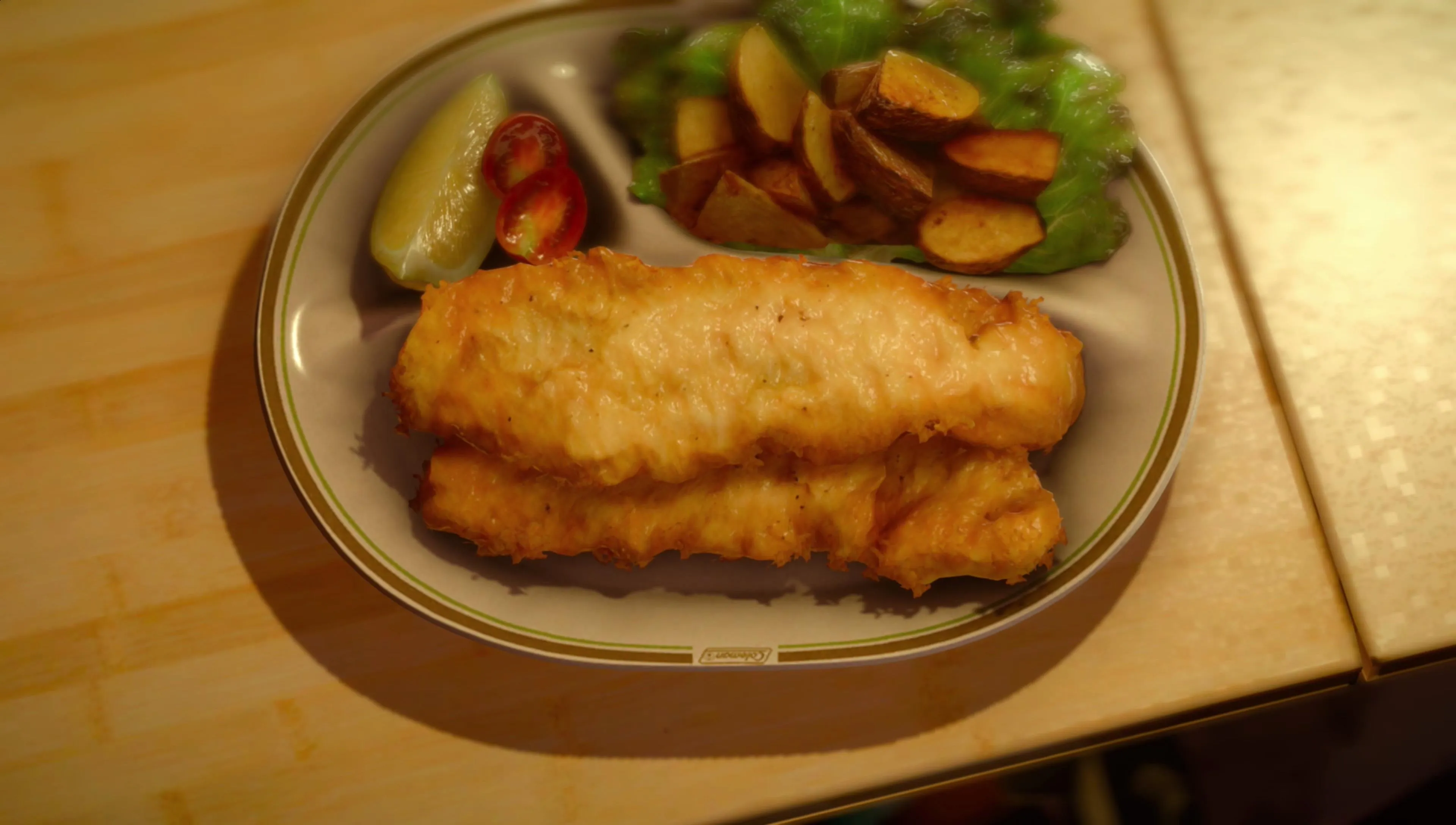 Battered Barramundi